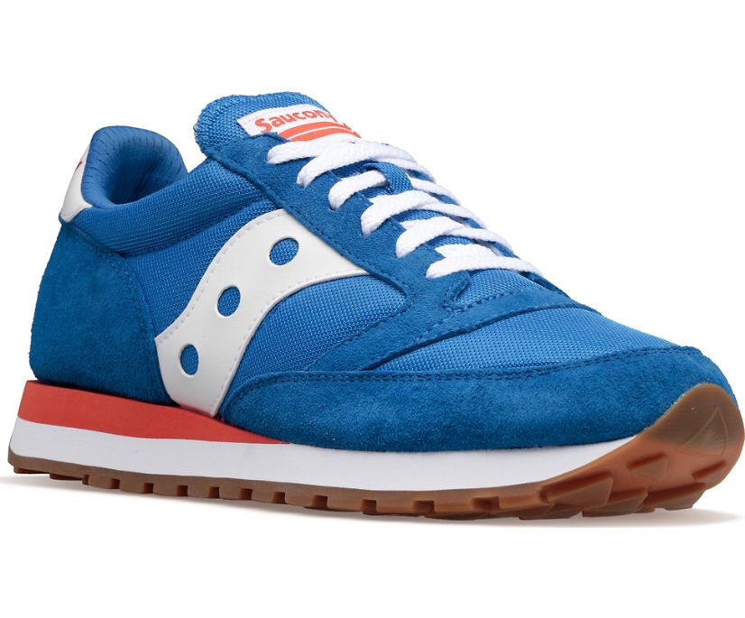 Saucony Jazz 81 Women's Originals Blue / White / Red | Canada 025NWYB